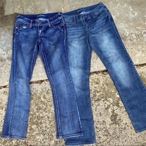 Maurice’s 1/2 bootcut jeans